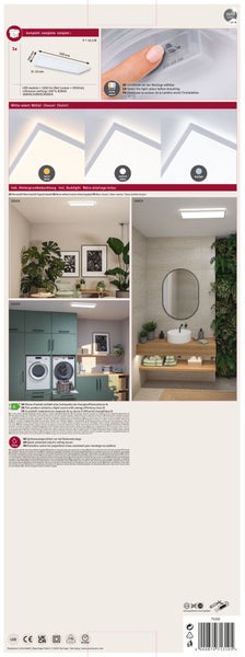 LED-Panel mit verschiedenen Lichtsegmenten