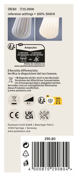 Paulmann Energieeffizienzlabel F