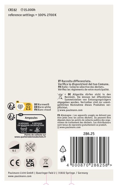 Paulmann Energielabel E