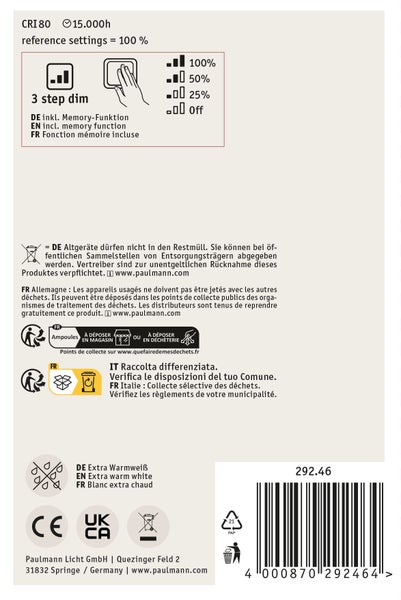Technische Zeichnung und Produktinformationen zu einem Einbaustrahler aus Aluminium mit Schutzart IP44 für die Deckenmontage inklusive Maßen.