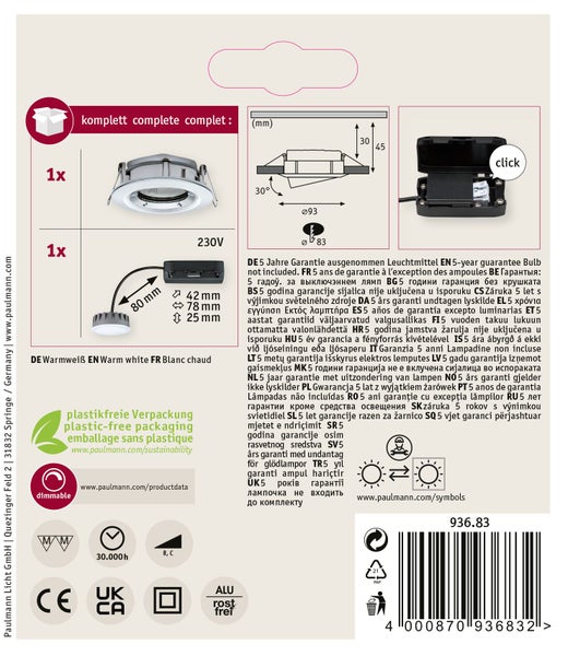 Zwei gelb-schwarze 50 Zentimeter Leitkegel