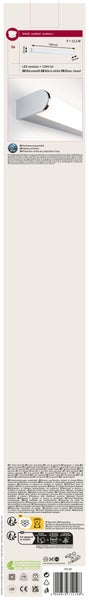 Selection Bathroom LED Wandleuchte Arneb IP44 3000K 1000lm 230V 12,5W Chrom