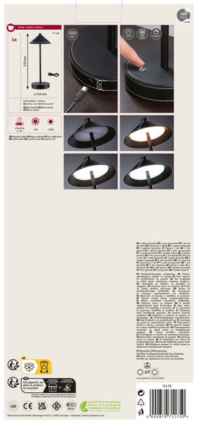 Informationen zur Entsorgung und Produktkennzeichnung von Paulmann Licht
