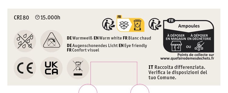 Schablonen in den Größen A5, A4 und A3 mit dem Buchstaben A und den Höhen 12 cm, 19 cm und 27 cm