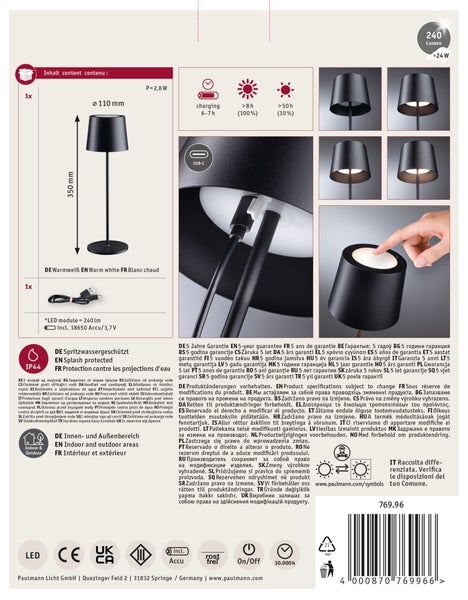 Spiegelleuchte Regula II an einem Schminktischspiegel. Zwei vertikale Chrom-Lichtleisten mit runden Leuchtmitteln im Hollywood-Stil.