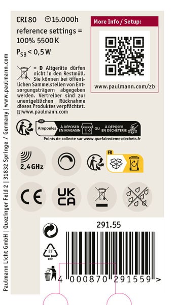 LED Unterbauleuchte mit Netzteil, Befestigungsmaterial und Memory Funktion in einer Küchenumgebung, technische Zeichnung und Produktinformationen.