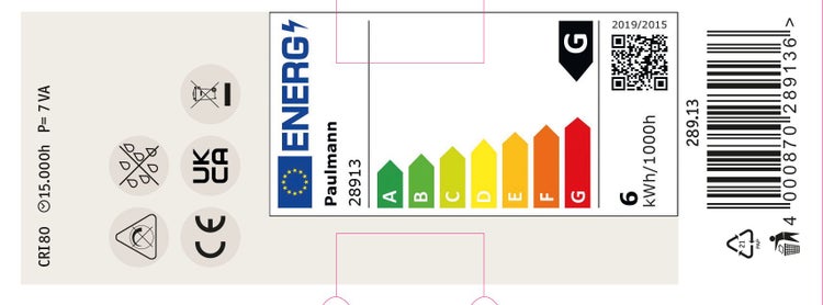 Paulmann Logo mit Hinweis zum Anwendungsbereich der EU-Verordnung 2019/2015