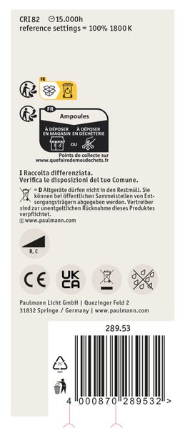 Drei Einbaustrahler mit technischen Zeichnungen