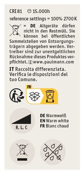Paulmann Energielabel E