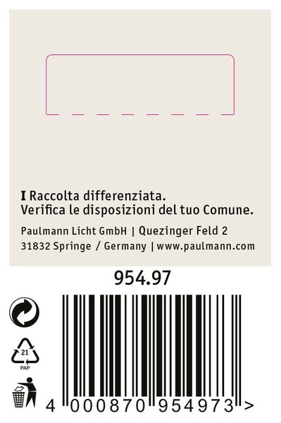 URail Zubehör 2er-Set B Ware Endkappe 2er-Set 13x21 mm Weiß