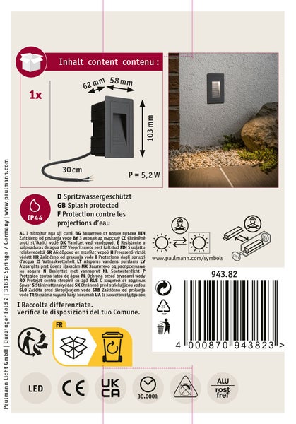 Pendelleuchte mit Kabel und Fassung