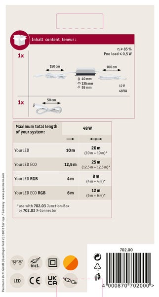 Produktinformationen zum Eiger 350B140 Gartentor, inklusive Maße und Zubehör