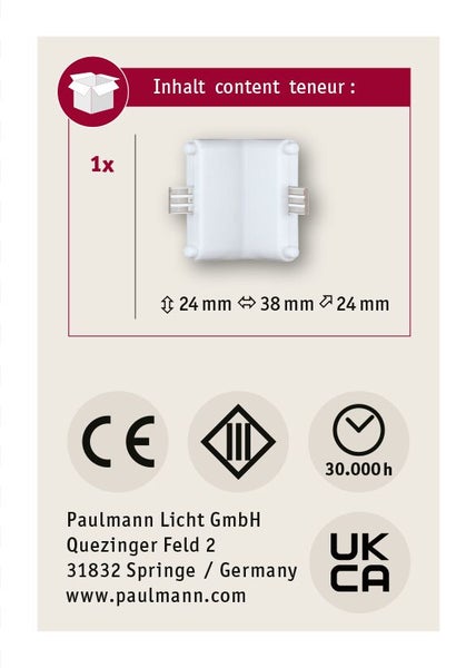 Drei LED Einbaustrahler