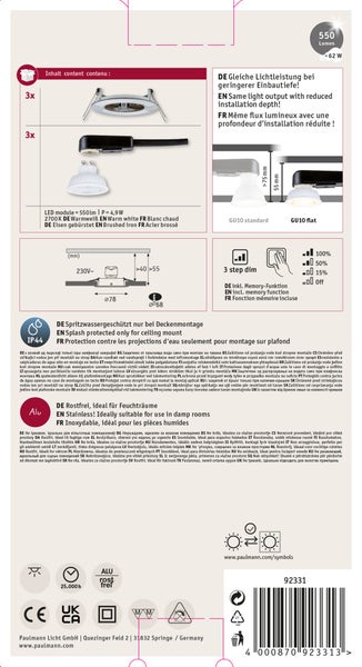 Wandleuchte mit LED-Licht