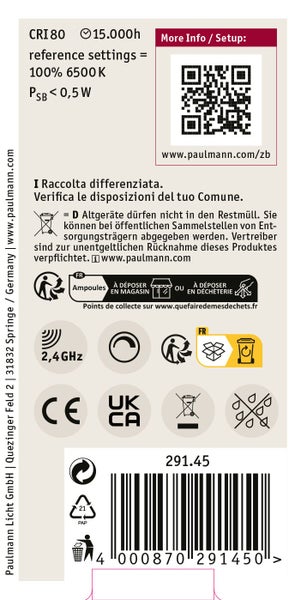 Dreierpack LED Filament Leuchtmittel mit E27 Fassung, 2,5 Watt, 525 Lumen und Energieeffizienzklasse A.
