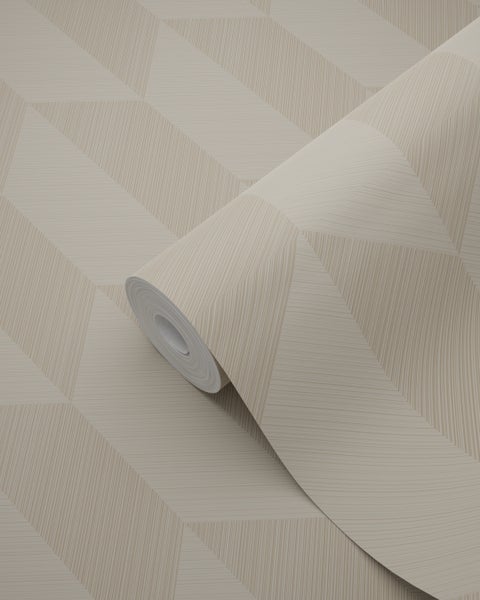 Origin Wallcoverings Tapete 3D Muster Beige - 50 x 900 cm - 348030