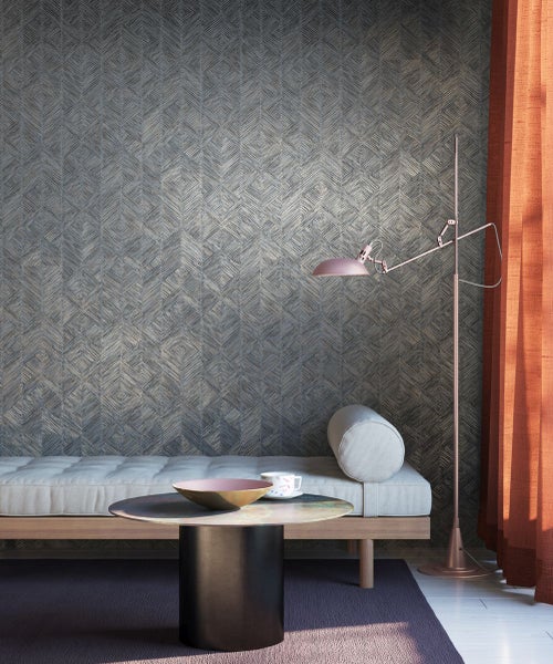 Masureel Tapete mit feiner Struktur Grau - 53 cm x 10.05 m - 630849