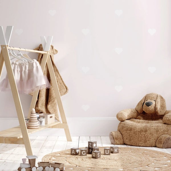 Kindertapete Herzen 150 x 280 cm