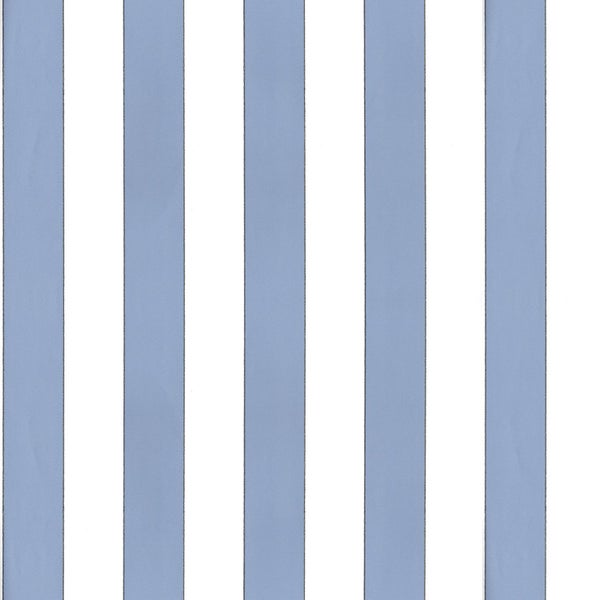 Sanders und Sanders Tapete Streifen Blau und Weiß - 53 cm x 10.05 m - 640718