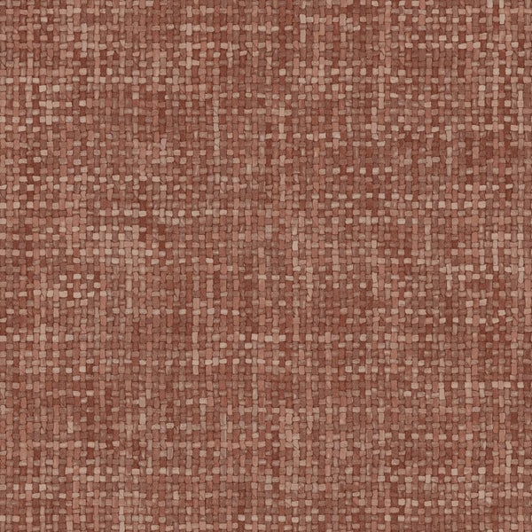 Origin Wallcoverings Tapete Leinen-Optik rotbraun - 50 x 900 cm - 348051