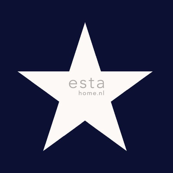 ESTAhome Tapete Sterne Marineblau - 53 cm x 10.05 m - 136454