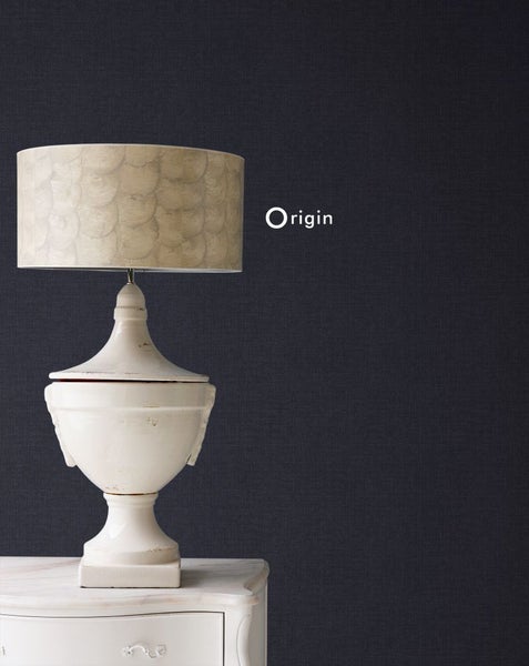 Origin Wallcoverings Tapete feine Struktur Schwarz und Lila - 53 cm x 10.05 m - 346511