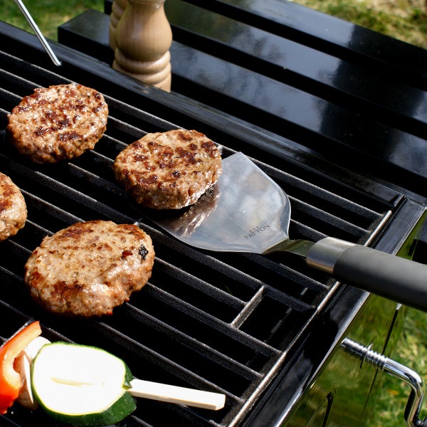 PATTON Teppanyaki Grillwender Solid - Länge 32cm - Edelstahl