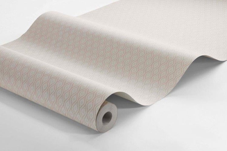 Borastapeter Tapete Blumen Graublau - 53 cm x 11.2 m - 660144