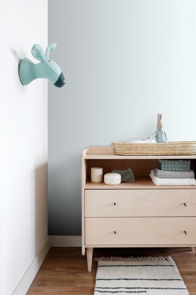 Origin Wallcoverings Tapete Strickmuster Pastellblau - 53 cm x 10,05 m - 347477