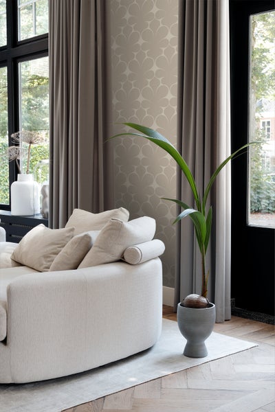 Origin Wallcoverings Tapete Ornamente Beige - 50 x 900 cm - 347922