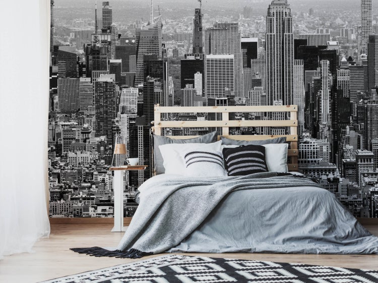 In der Stadt - Fototapete - 280x300 cm
