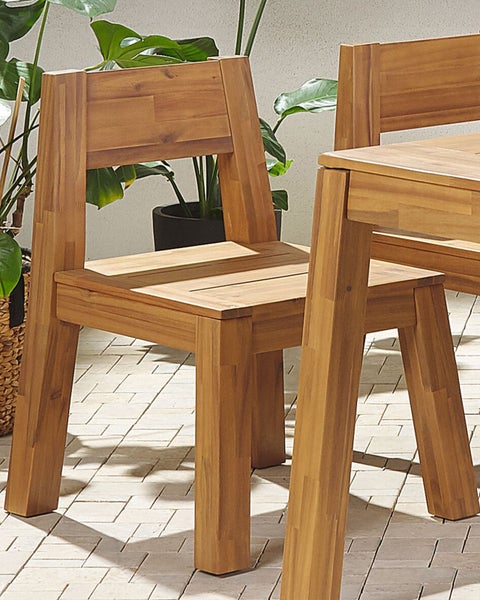 Gartenstuhl LIVORNO Akazienholz Braun