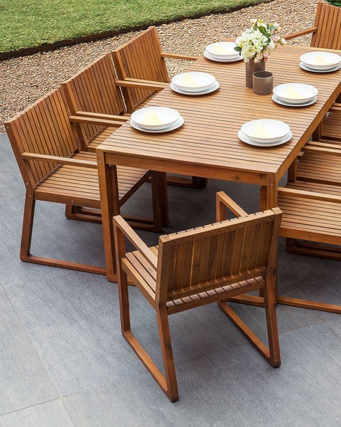 Gartenstuhl SASSARI Akazienholz Braun