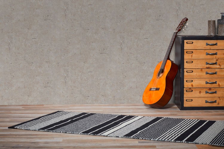 Tapetenrolle mit Betonoptik