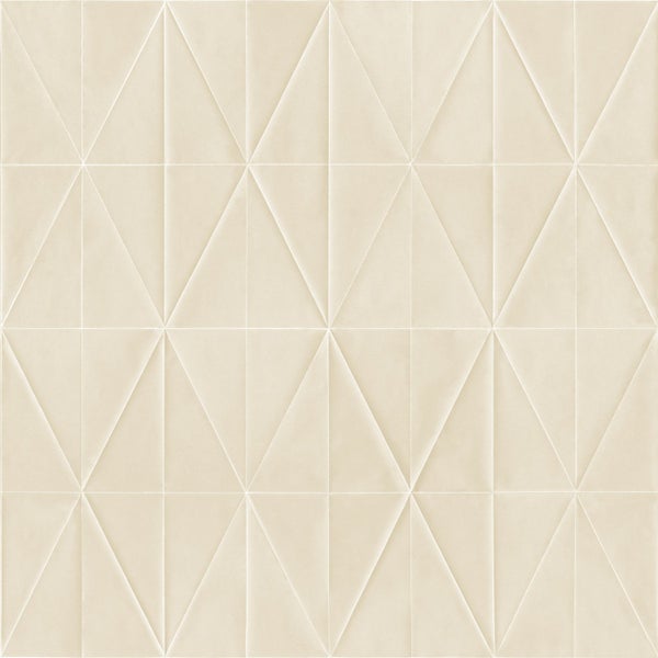 Origin Wallcoverings Tapete Origami-Muster Sandbeige - 53 cm x 10.05 m - 347855
