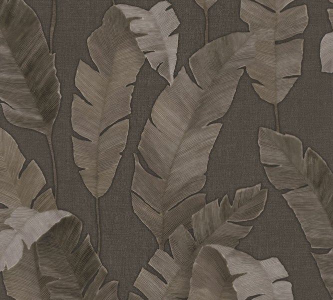 Tapete mit Blattmuster für die Wandgestaltung