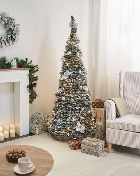 Runder Spiegel mit goldenem Metallrahmen und dekorativen Kreismustern