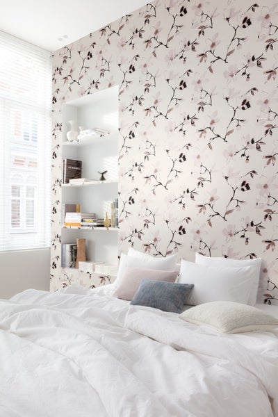 Masureel Tapete Blumen Beige - 53 cm x 10.05 m - 631926
