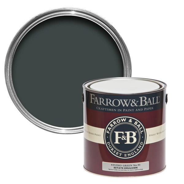 Farbeimer Farrow and Ball Studio Green No. 93 Estate Emulsion
