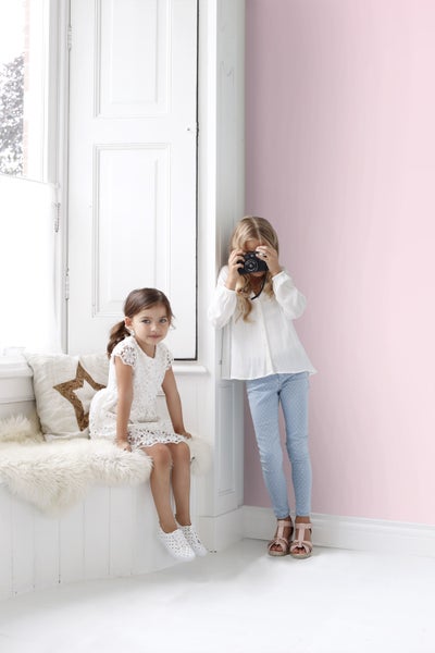 Origin Wallcoverings Tapete Uni Rosa - 53 cm x 10.05 m - 345712