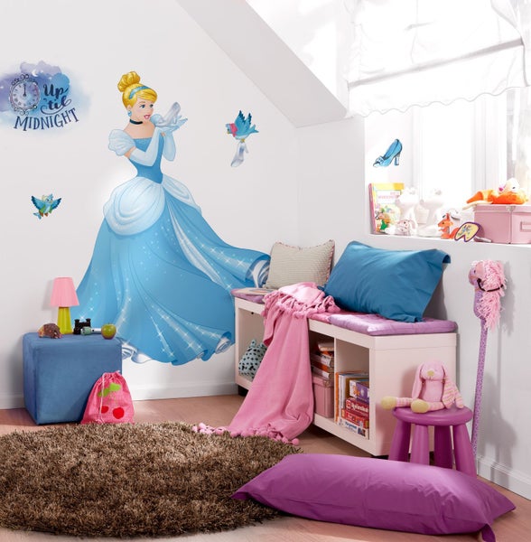 Disney Wandtattoo Aschenputtel xxl Blau - 127 x 200 cm - 612430
