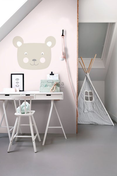 ESTAhome Wandtattoo Tierköpfe Beige - 70 x 55 cm - 158972