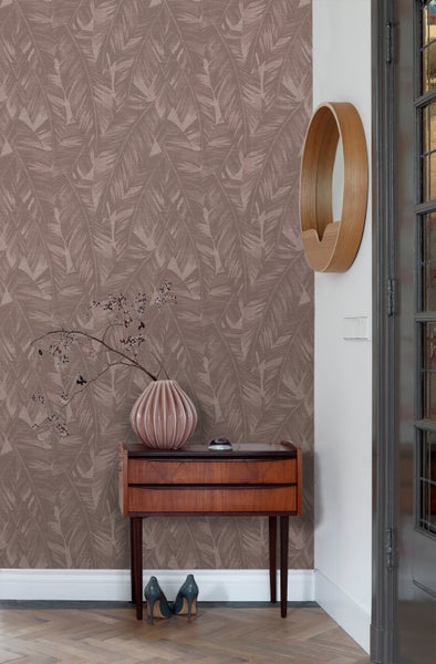 Origin Wallcoverings Tapete Bananenblätter Taupe - 50 x 900 cm - 348058