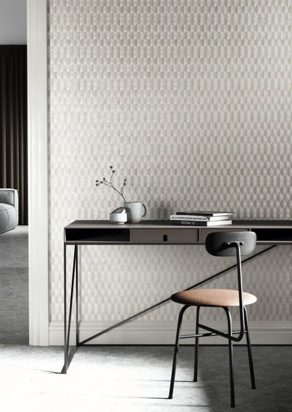 Masureel Tapete 3D Muster Grau - 53 cm x 10.05 m - 630716