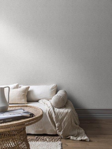 Borastapeter Tapete Barockmuster Grau - 53 cm x 10.05 m - 660274