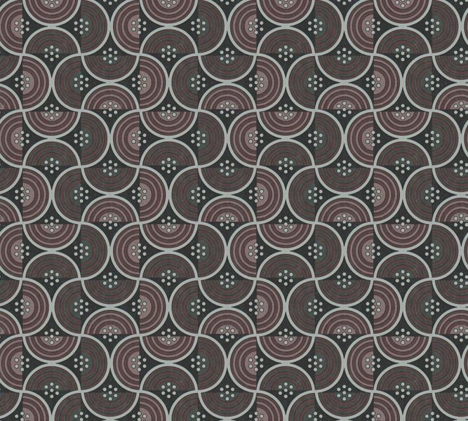 Tapetenrolle mit wellenförmigem Muster