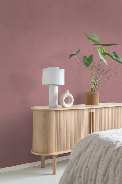 Origin Wallcoverings Tapete Betonoptik Mauve-Taubengrau - 50 x 900 cm - 348072