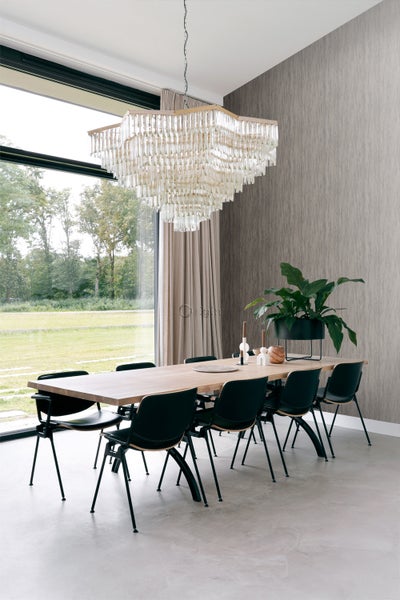 Origin Wallcoverings Tapete Holzoptik Taupe - 53 cm x 10.05 m - 347418