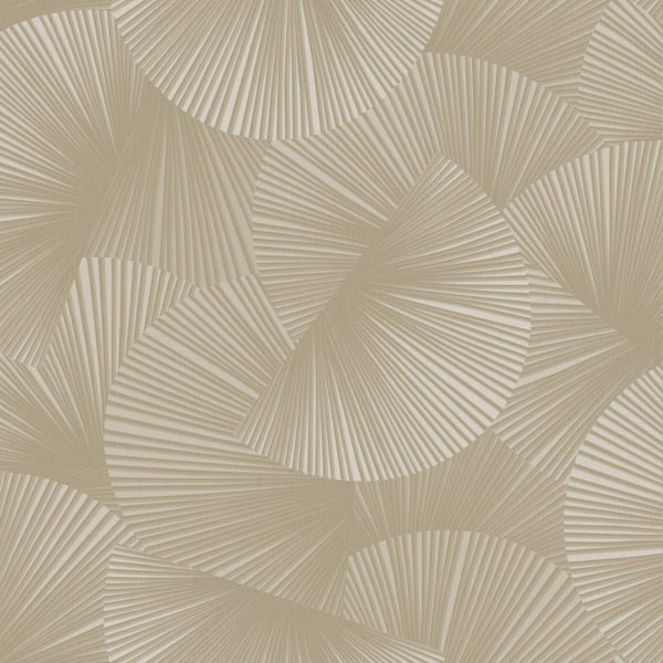Origin Wallcoverings Tapete 3D-Muster Taupe - 0.53 x 10.05 m - 348043