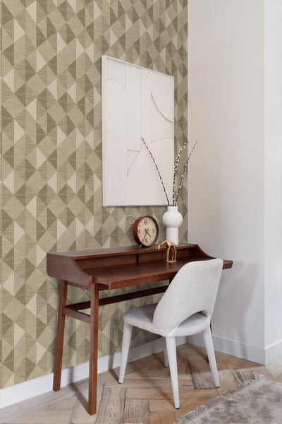 Origin Wallcoverings Tapete 3D Grasmuster Beige - 50 x 900 cm - 347884